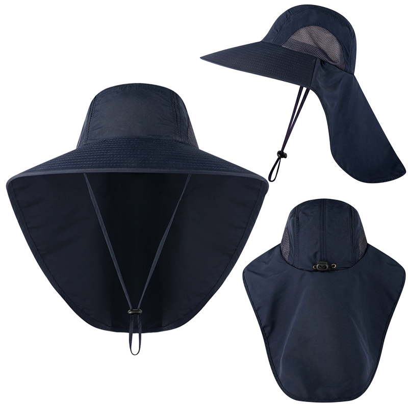 Unisexe Style Moderne Style Simple Couleur Unie Sertissage Chapeau De Soleil display picture 1