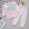 2019 Spring baby Pure cotton underwear children Long johns men and women baby Two piece set Home Furnishing clothing