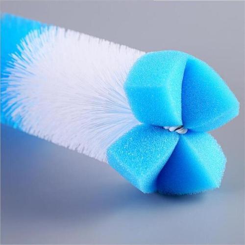 7-piece bottle brush sponge, bottle cleaning brush, nipple brush, straw brush, bottle clip, bottle cleaning brush set