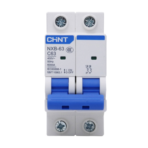 Chint circuit breaker air switch NXB-63 1P-4P household Kunlun 32a small air switch DZ47 upgrade
