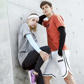 批发南极人夏季冰防晒男袖套防紫外线手套女冰丝袖子开车骑行套袖