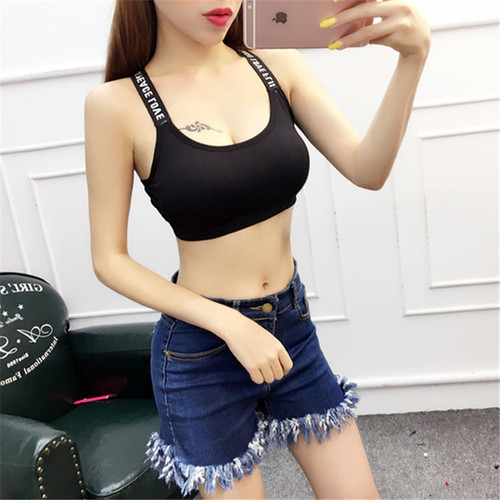 [Direct supply from the manufacturer] Seamless underwear for women, breathable, beautiful back-wrapped chest, no rims, sports girl bra, yoga vest