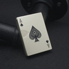 Poker Play Lighter Creative Novelty Agent Gully Bring Banknote Lights Wind, Green Flame Trick Tomber