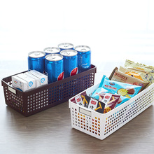 INOMATA日本进口整理篮 食品零食收纳筐 文具饰品杂物收纳整理篮
