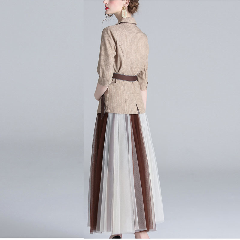 Costume femme en Mélange de coton - Ref 3334470 Image 4