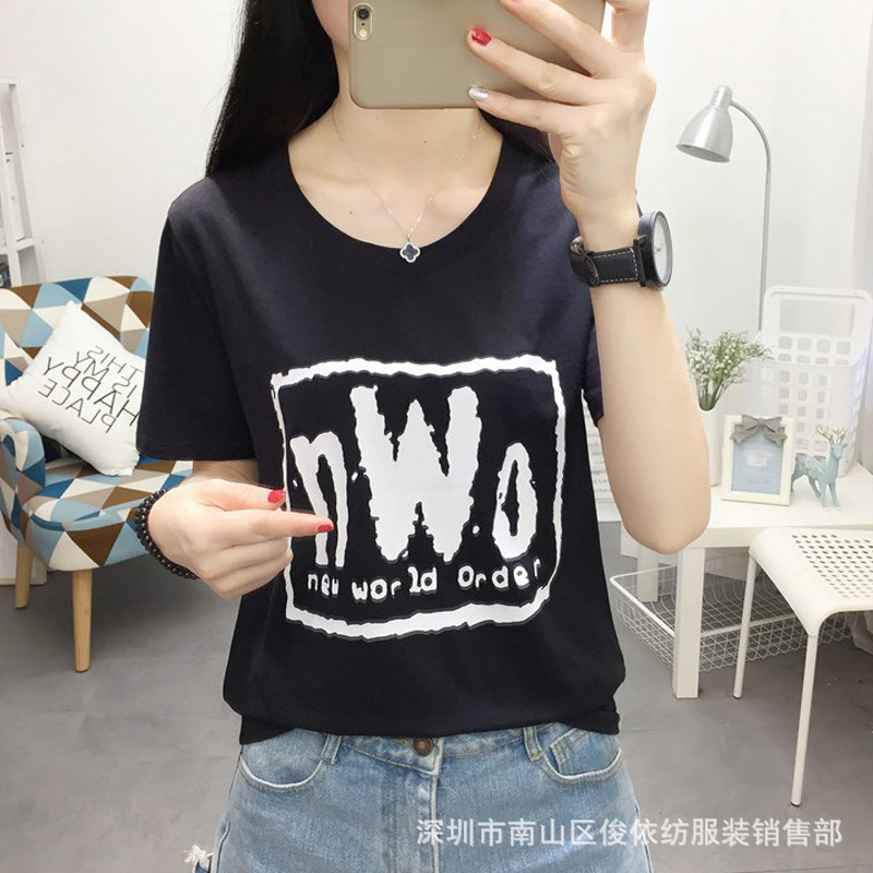 T shirt femme JUNYI TEXTILE VêTEMENTS en Coton - Ref 3314766 Image 49