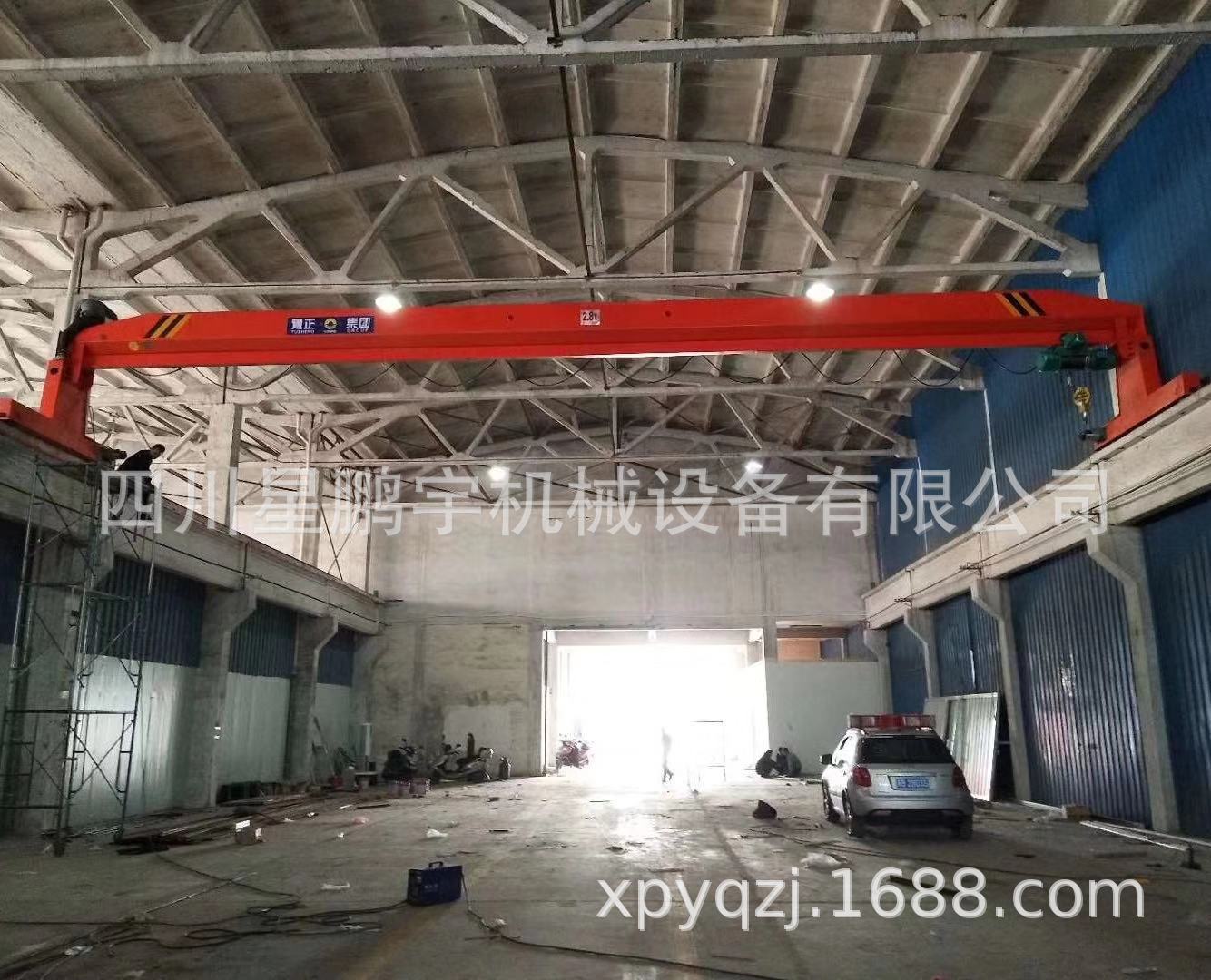 四川成都青白江直销电动单梁起重机 桥式起重机 LDA系列起重机