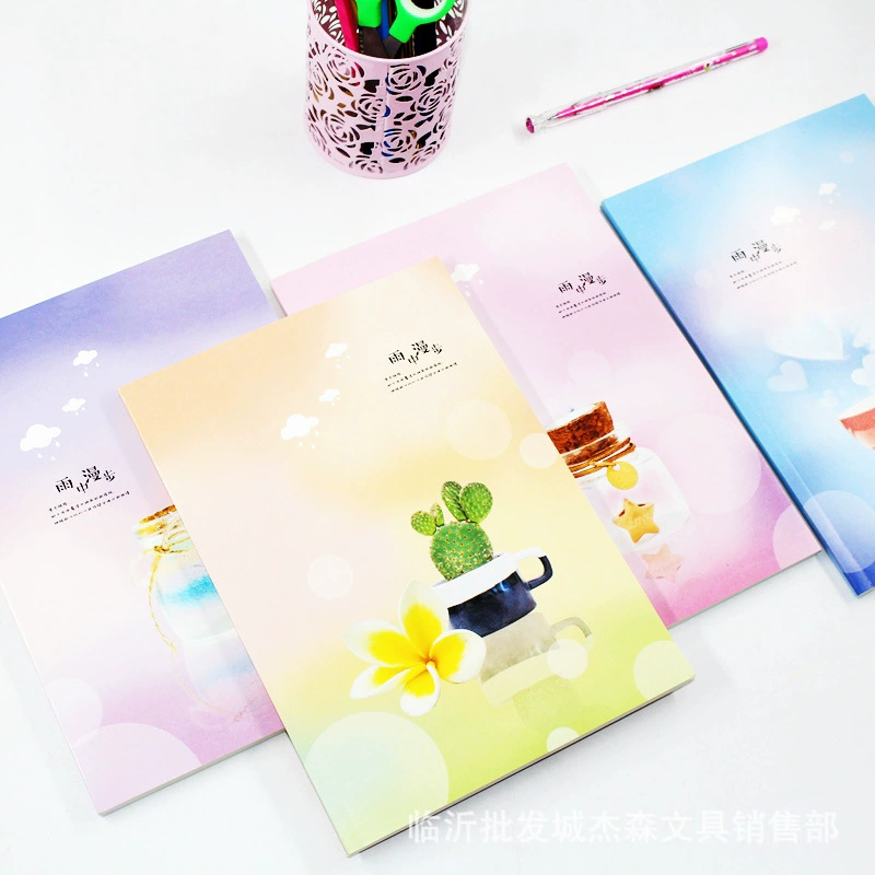 Линия экземпляра английской книги 65 серии офиса моды тетради экземпляра карты офиса 18 К свежая мягкая