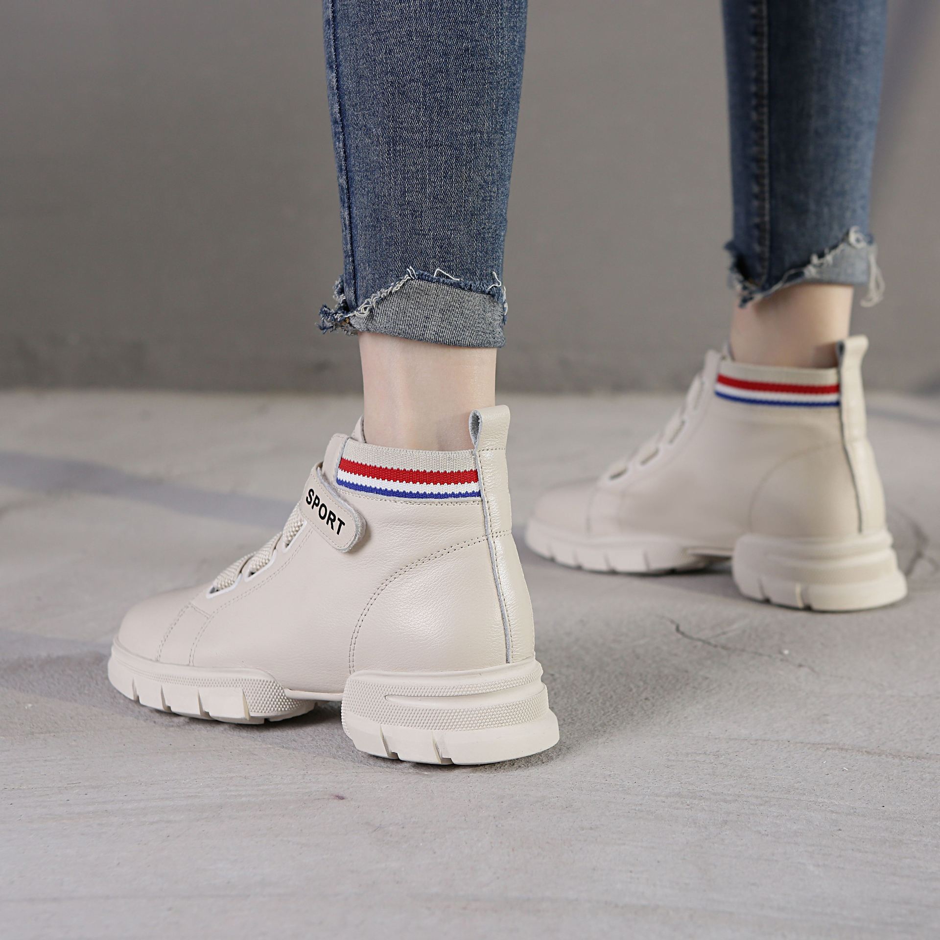 Bottes femme en En cuir - Ref 3355256 Image 4