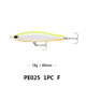 8 Colors Sinking Minnow Fishing Lures Hard Baits Fresh Water Bass Swimbait Tackle Gear