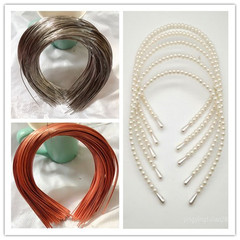 Pearl Headband Korean Style Fashion Lady Wind Pearl Hair Clip Simple and Versatile Fashion Fresh and Clean
