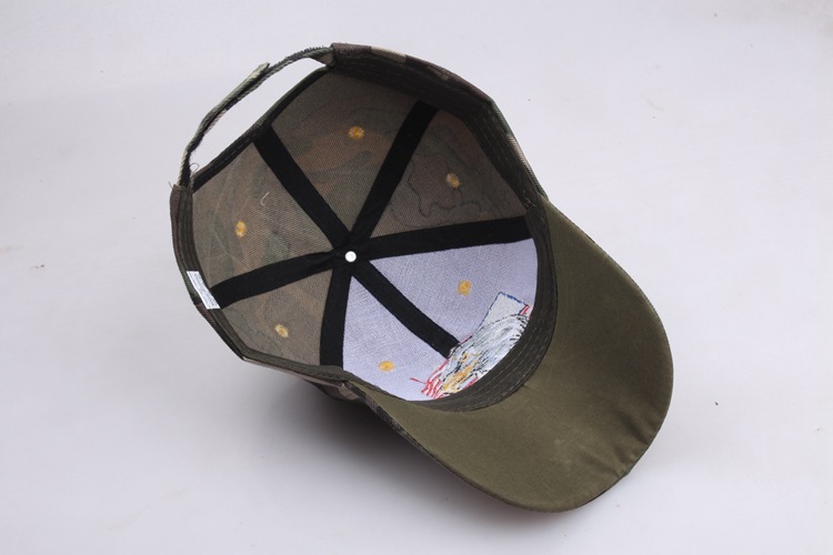 Lanyin Eagle Flag Five Point Star bestickter Baseball-Entenzungen-Sonnenhut Tide_voghion.com