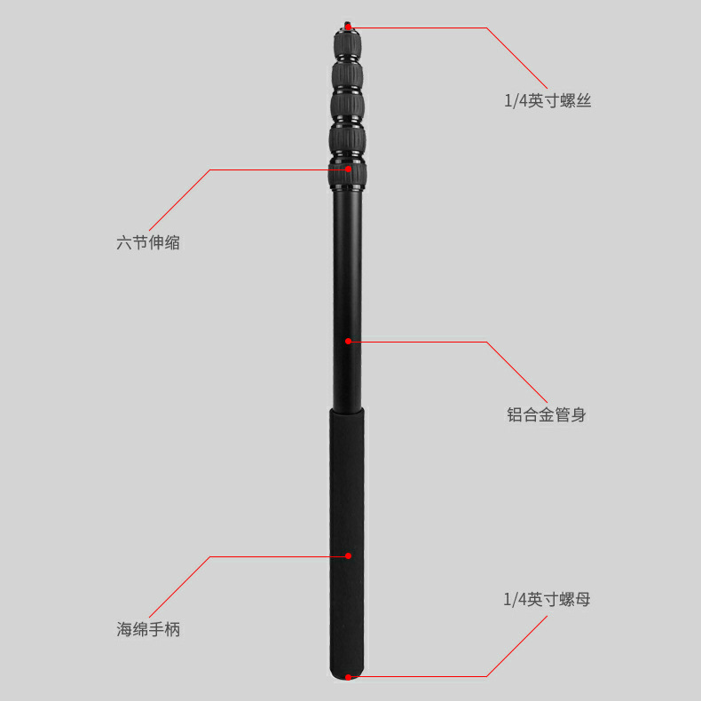 Stick selfie en Alliage d aluminium - Ref 3387237 Image 3