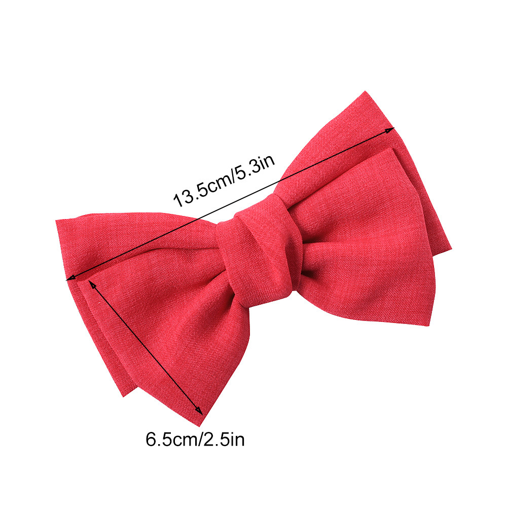 Knotted Bow Hair Clip Wild Fabric Knotted Spring Clip Burlap Cheap Top Clip Hair Accessories display picture 14