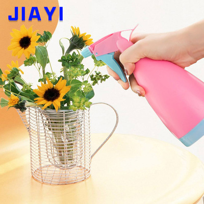 义乌 园艺工具糖果色喷雾瓶 手压式喷壶批发  家用浇花洒水壶厂家|ms