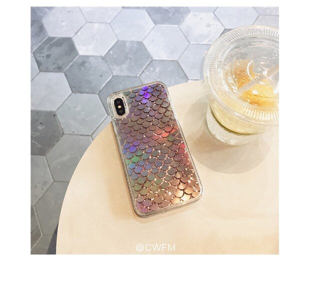 Colorful Fish Scale Phone Case