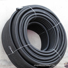 HDPE碳素波纹管穿线小波纹通信用光缆电缆保护管地埋增强加厚管