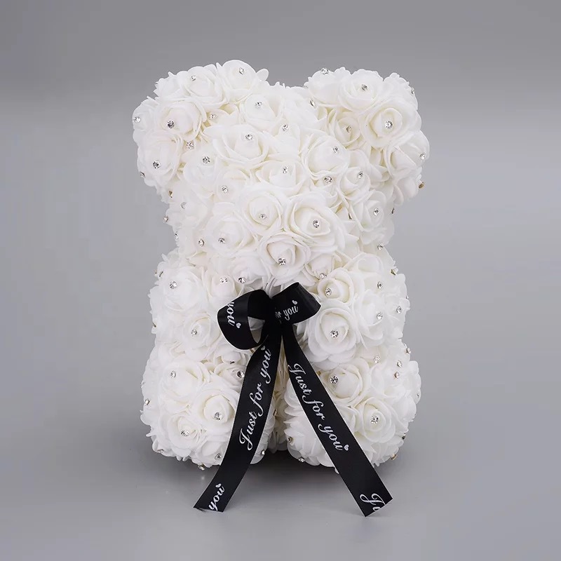 Diamond PE Foam Flower Hug Bear