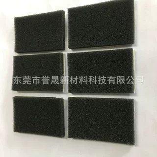 海绵厂家加工汽车线路吸音棉条 带胶3mm黑色降噪阻燃包线海绵