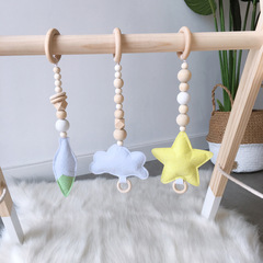 INS decorated Nordic cartoon felt fitness accessories for children's room decoration fitness stand decorations item A