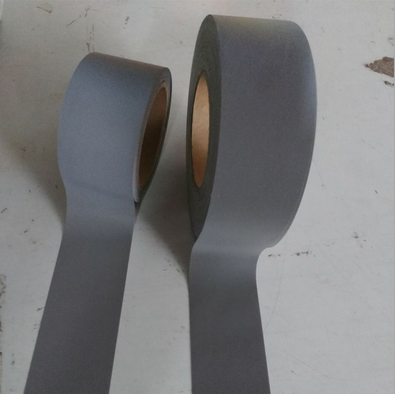 厂家直销亮银TC反光布条 高亮5cm反光布带条 反光面料 警示反光条