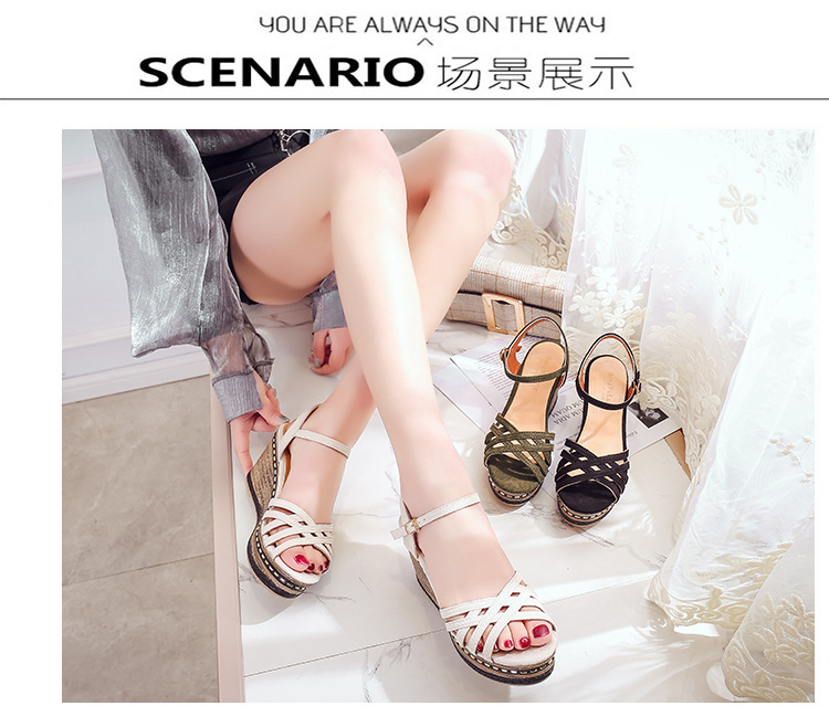 Chaussures été pour femme en Caoutchouc - Ref 3345511 Image 17