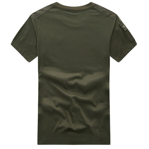 Allied Forces Military Fan Apparel Military Outdoor Combat Casual Cotton Crew Neck Tactical Shirt Short Sleeve T-Shirt