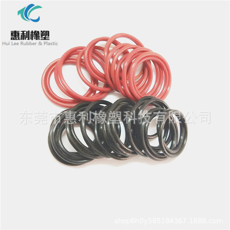 环保透明硅胶O型密封圈 食品级防水氟胶O型圈 黑色丁青橡胶密封
