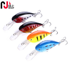 Lure Fishing Bait Simulation Rockfish Lure 4.6g/5.5CM Floating Small Fat Plastic Hard Bait Fish Attractor