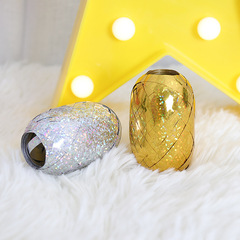 10-meter balloon laser ribbon wedding decoration ribbon tie balloon accessories decoration tape balloon tying rope cake ribbon