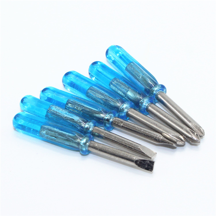 3*45透明水晶迷你螺丝刀 小螺丝刀 十字螺丝刀 小起子45mm