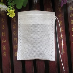10cm*12cm non-woven fabric drawstring tea bag decoction bag Chinese herbal medicine bag gauze bag filter bag sachet bag tea bag