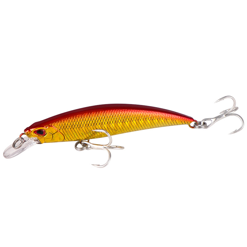 Sinking Minnow Lures Shallow Diving Minnow Baits Bass Trout Fresh Water Fishing Lure