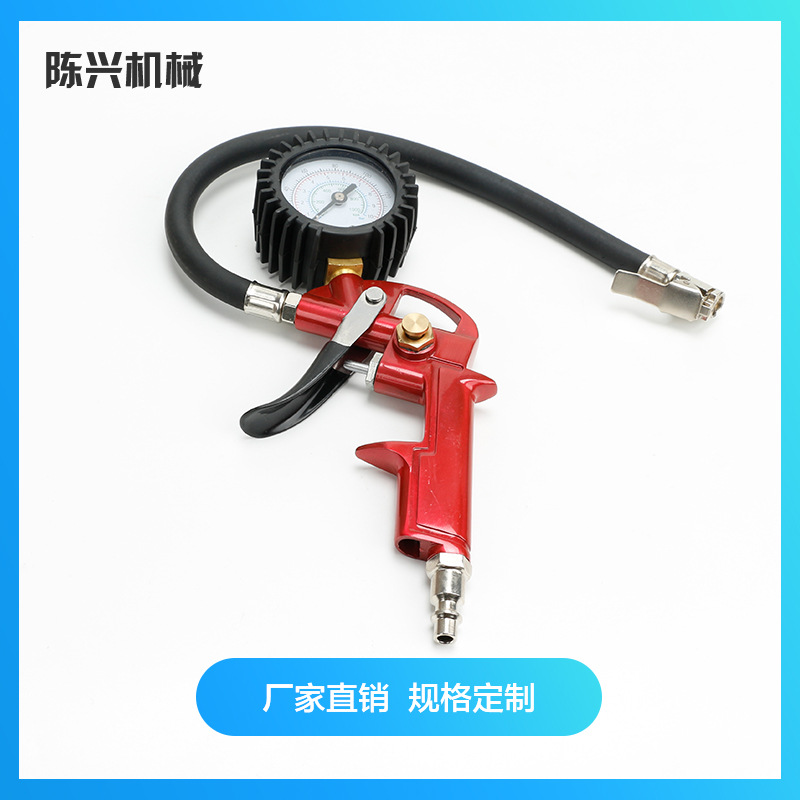 高精度汽车胎压测量机 TG-3机械金属胎压计高精密轮胎胎压枪定制