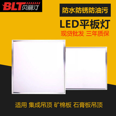 led集成吊頂燈 led平板燈廚衛燈30*30*60辦公室照明面板燈 裝飾燈