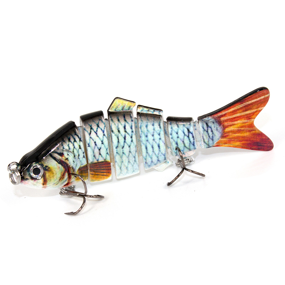 Multi Jointed Fishing Lures Hard Swibaits Fresh Water Bass Swimbait Tackle Gear