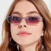 Sunglasses, two-color retro glasses solar-powered, 2019, European style