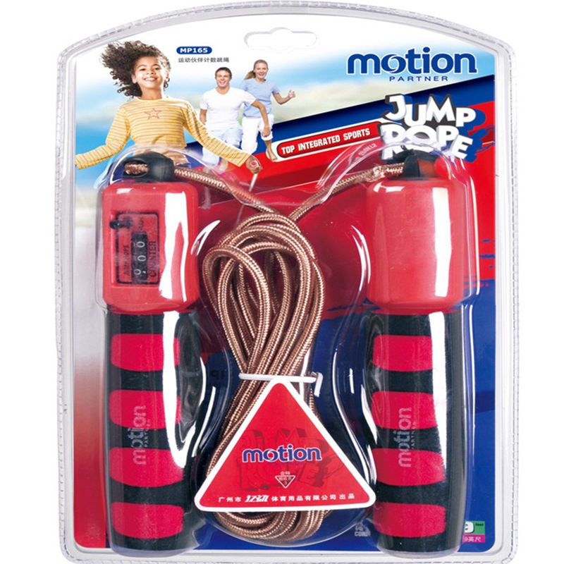 厂家价小额混批发运动伙伴计数跳绳MP165 体育用品 健身器材江苏|ru