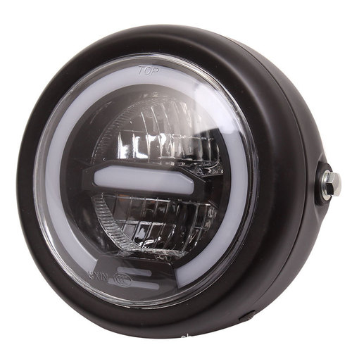 Retro motorcycle modified LED daytime running aperture front headlight Harley motorcycle headlight retro light