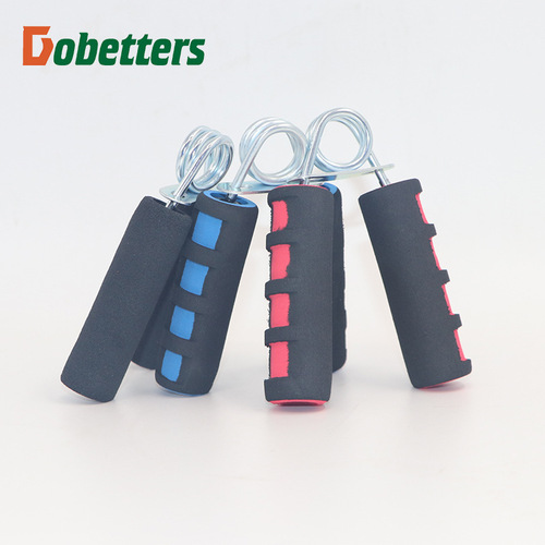 Grip Strengthener Professional Men's Fitness Rehabilitation Training Hand Grip Strengthener A-Type Chrome Grip Strengthener Two-color Cotton Cover Strengthener