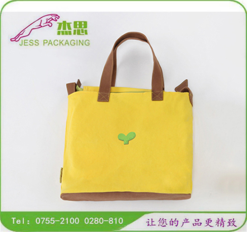 设计新款帆布文艺手提包大容量单肩休闲收纳包斜挎背包量大从优