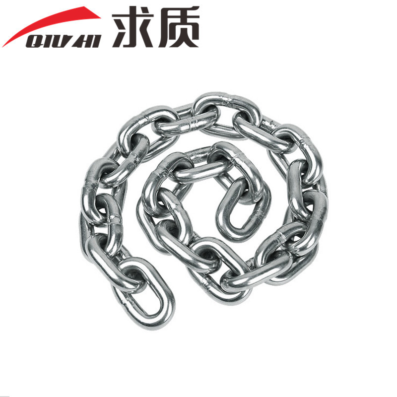 304不锈钢链条铁链子宠物晾衣承重护栏秋千铁锁链条不锈钢链