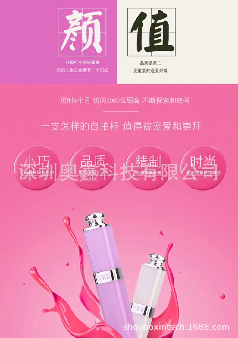 Perche selfie en Acier inoxydable - Ref 3387014 Image 4