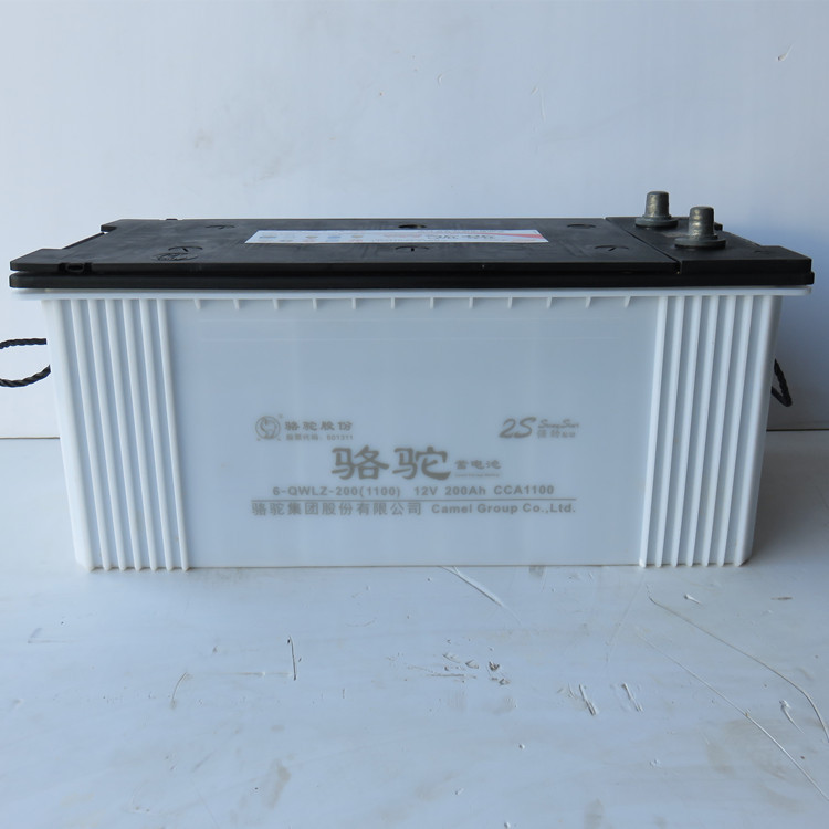 宁波舟山象山船用骆驼12V200AH免维护蓄电池发电机电瓶大巴车电瓶