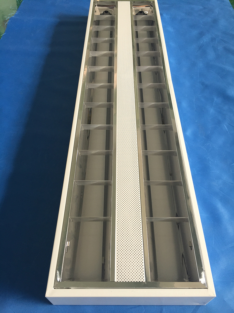 led格栅灯T8双管明装嵌入式2*36w荧光灯盘办公室营业厅格栅灯批发-阿里巴巴