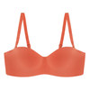 Cotton non-slip summer thin underwear, glossy push up bra, Japanese wireless bra