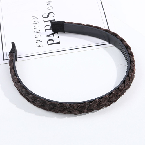 New direct selling tooth pattern shaped braid wig headband material odorless headband head jewelry wholesale