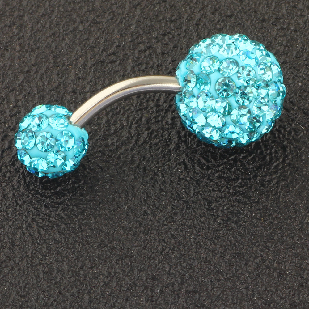 Labret piercing jewelry detail image