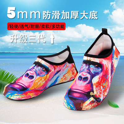 兴拓新款男女潜水跑步鞋舒适耐穿溯溪鞋涉水速干软沙滩袜优惠款