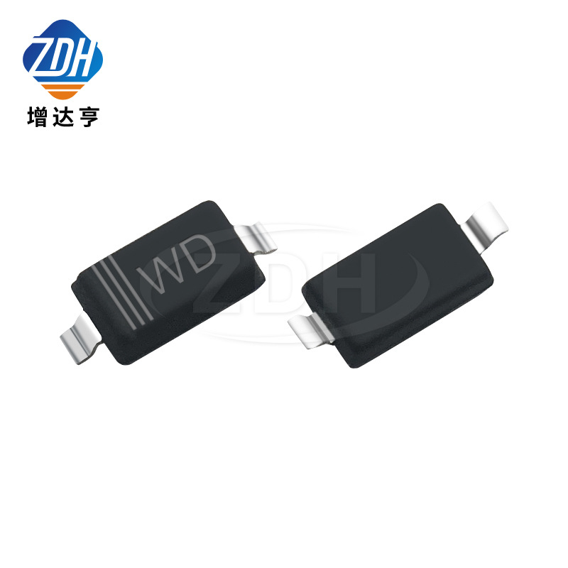 贴片二极管 BZT52C8V2 丝印:WD 8.2V SOD-123 1206 SOD123 稳压管